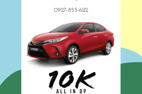 10K ALL-IN DOWNPAYMENT! TOYOTA VIOS 2021