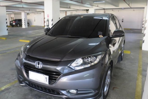 Selling Grey Honda Hr-V 2015 in Manila