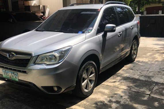 Sell Silver 2015 Subaru Forester in Pasig City