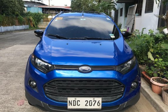 Selling Blue Ford Ecosport 2017 in Quezon City