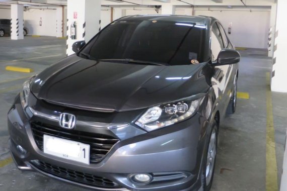 Grey Honda Hr-V 2015 for sale in Bonifacio