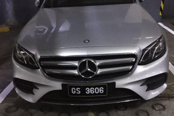 Selling Silver Mercedes-Benz E-Class 2017 in Manila