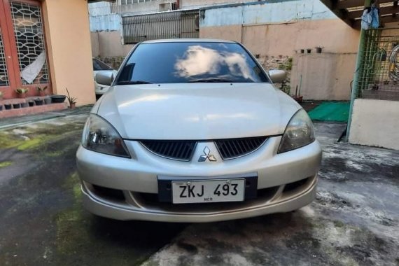 Silver Mitsubishi Lancer 2010 for sale in Rizal