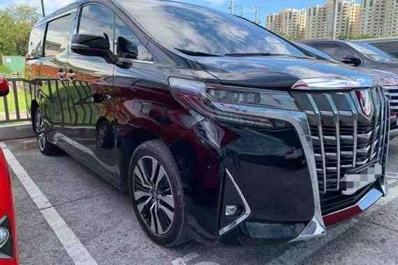Black Toyota Alphard 2019 for sale in Manila