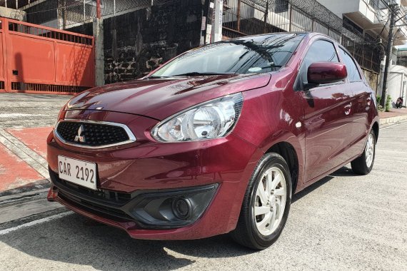 Lockdown Sale! 2019 Mitsubishi Mirage 1.2 GLX Hatchback Manual Maroon 13T Kms CAR2192