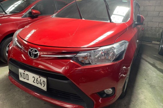 Toyota Vios 2016 Vios Dual VVTI 1.3 E Automatic Red Auto