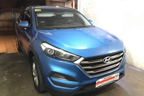 Sell Blue 2017 Hyundai Tucson in Manila