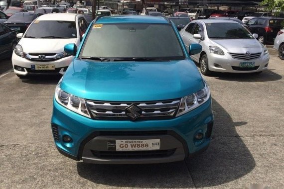 Blue Suzuki Vitara 2017 for sale in Mandaluyong