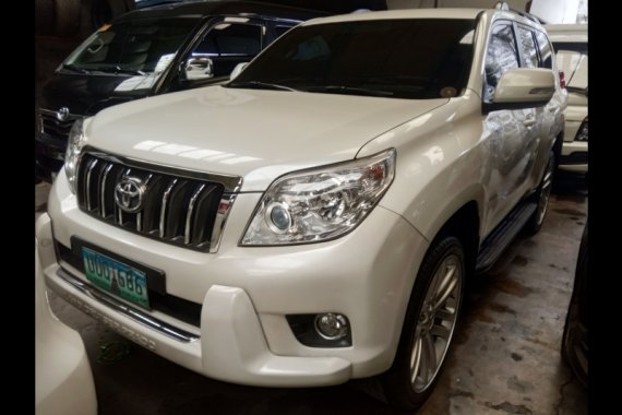 Sell White 2013 Toyota Land Cruiser Prado in Manila