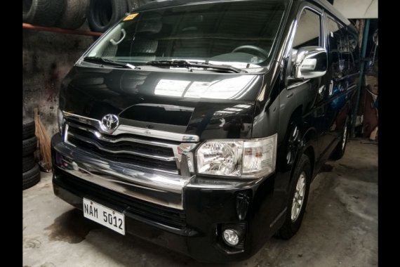 Sell Black 2018 Toyota Hiace Super Grandia in Manila