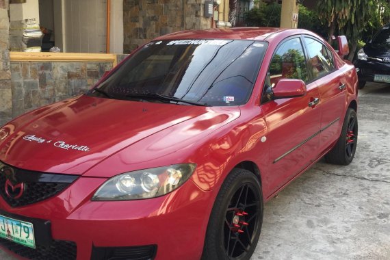 Mazda 3 2008 Model Flamingo Red