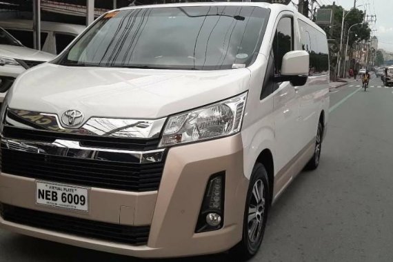 Sell White 2019 Toyota Hiace Grandia in Manila
