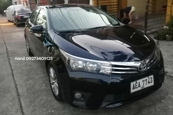 Black Toyota Altis 2015 for sale in Manila