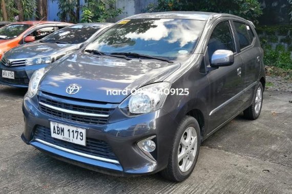 Grey Toyota Wigo 2016 for sale in Manila