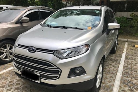 Silver Ford Ecosport 2017 for sale in Parañaque