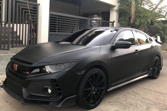 Black Honda Civic 2017 for sale in Quezon City