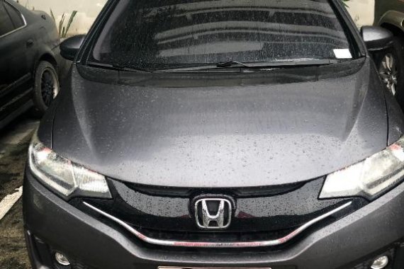 Black Honda Jazz 2015 for sale in Quezon City