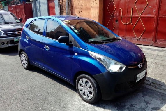 Selling Blue Hyundai Eon 2016 in Pasig