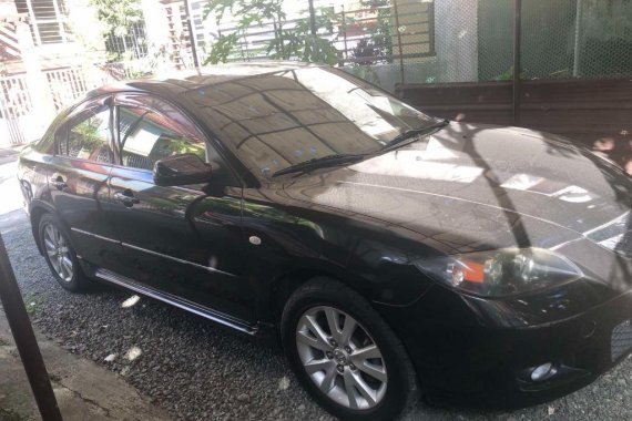 Black Mazda 3 2009 for sale in Quezon City