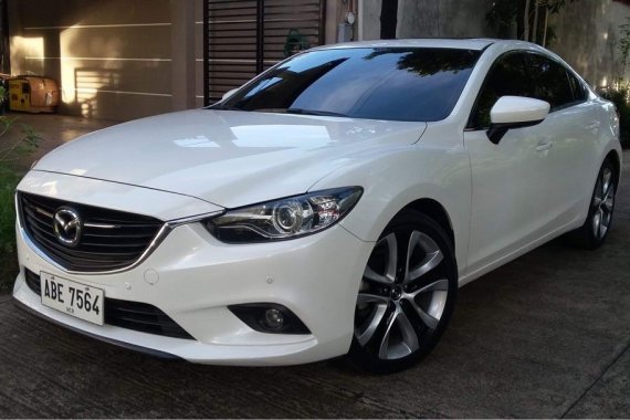 Sell White 2015 Mazda 6 in Manila