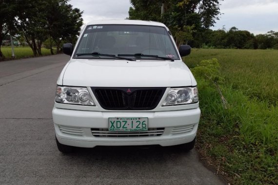 Pearl White Mitsubishi Adventure 2002 for sale in Laguna