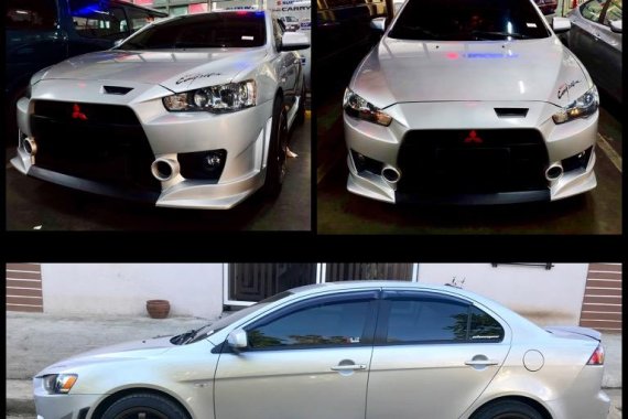 Selling Silver Mitsubishi Lancer 2010 in Antipolo