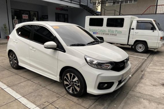 Pearl White Honda Brio 2019 for sale in Manila