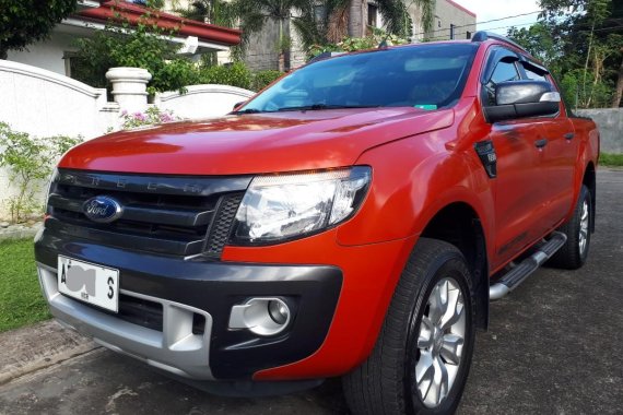 Sell Orange 2014 Ford Ranger in Quezon City