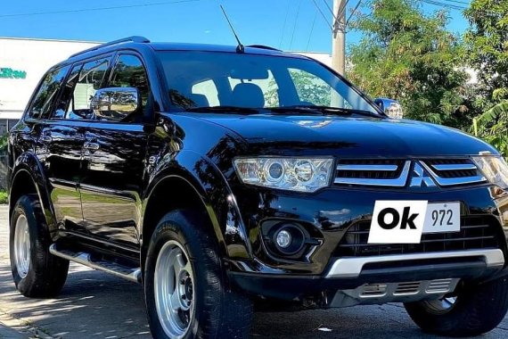 Black Mitsubishi Montero 2014 for sale in Quezon City