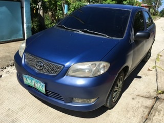 Matt Blue Toyota Vios E MT 2005 in very good running condition for sale in Nasipit near Butuan City