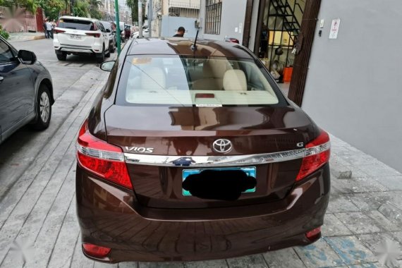 Brown Toyota Vios 2013 for sale in Magallanes