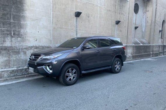 Black Toyota Fortuner 2017 for sale in Muntinlupa City