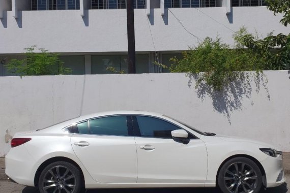 White Mazda 6 2017 for sale in Dumaguete