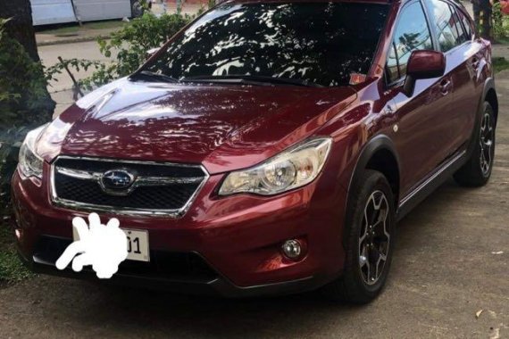 Sell Red 2015 Subaru XV SUV in Marikina City