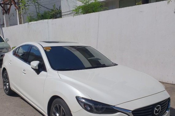 White Mazda 6 2017 for sale in Dumaguete