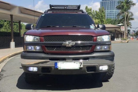 Selling Red Chevrolet Silverado 2003 in Manila