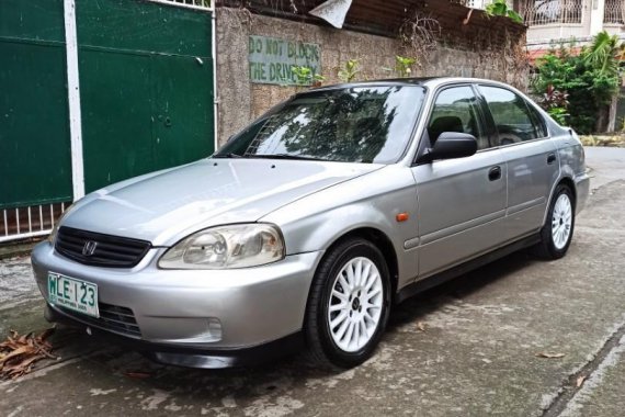 Silver Honda Civic 2000 for sale in Las Pinas