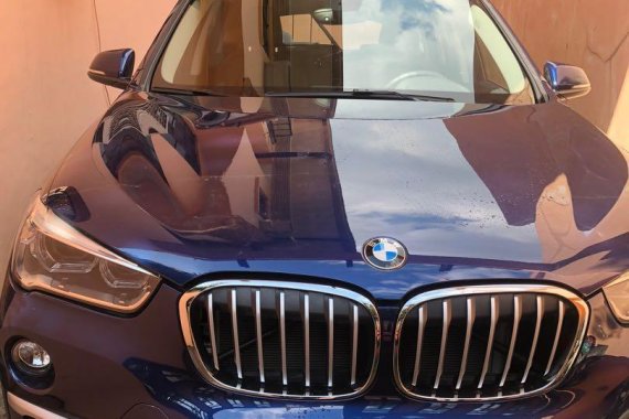 Blue BMW X1 2018 for sale in Manila