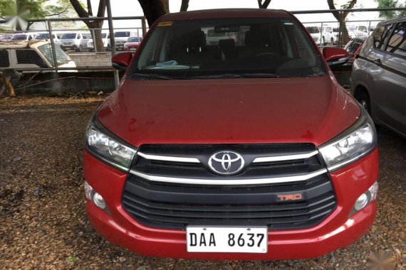 Toyota Innova E A/T Diesel Auto 2017