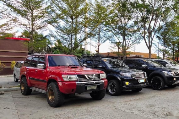 Red Nissan Patrol 2001 for sale in Binan City