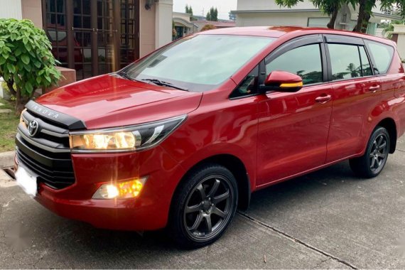 Sell Red 2019 Toyota Innova in Santo Tomas