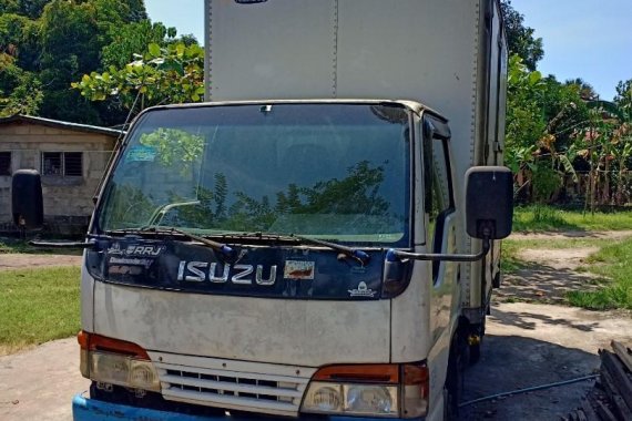 Silver Isuzu Elf 2012 for sale in Zambales