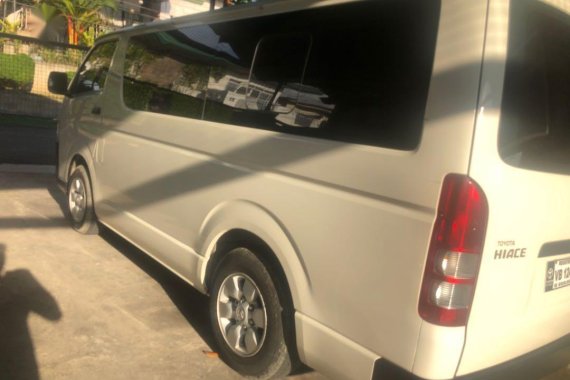 Sell White 2016 Toyota Hiace in Davao