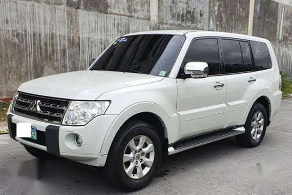 Pearl White Mitsubishi Pajero 2011 for sale in Makati