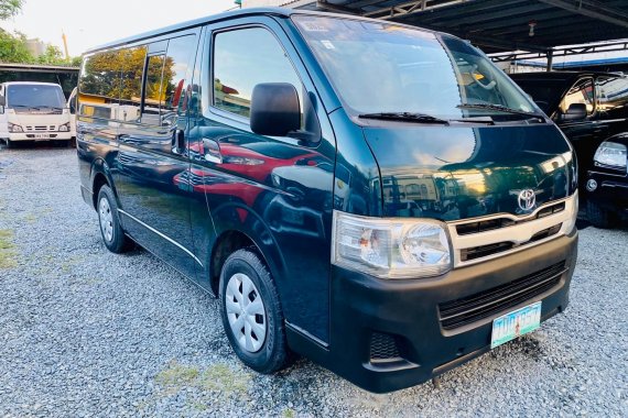 2011 TOYOTA HIACE COMMUTER GREEN FOR SALE