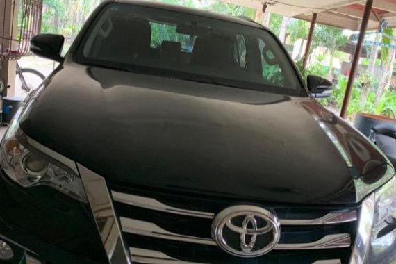 Selling Black Toyota Fortuner 2018 in San Ildefonso