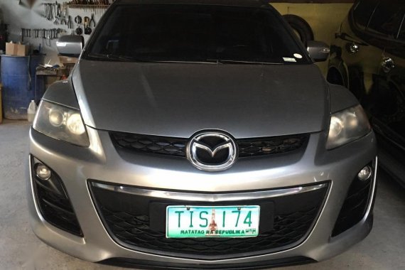 Silver Mazda Cx-7 2012 for sale in Muntinlupa