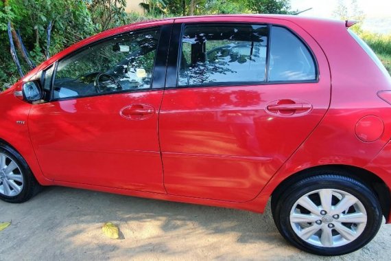 Sell Red 2013 Toyota Yaris in Subic