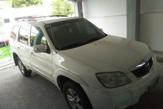 White Mazda Tribute 2010 for sale in Manila