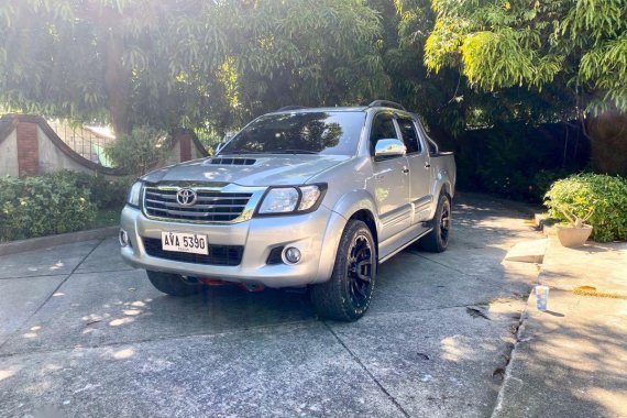 Silver Toyota Hilux 2015 for sale in Laoag City